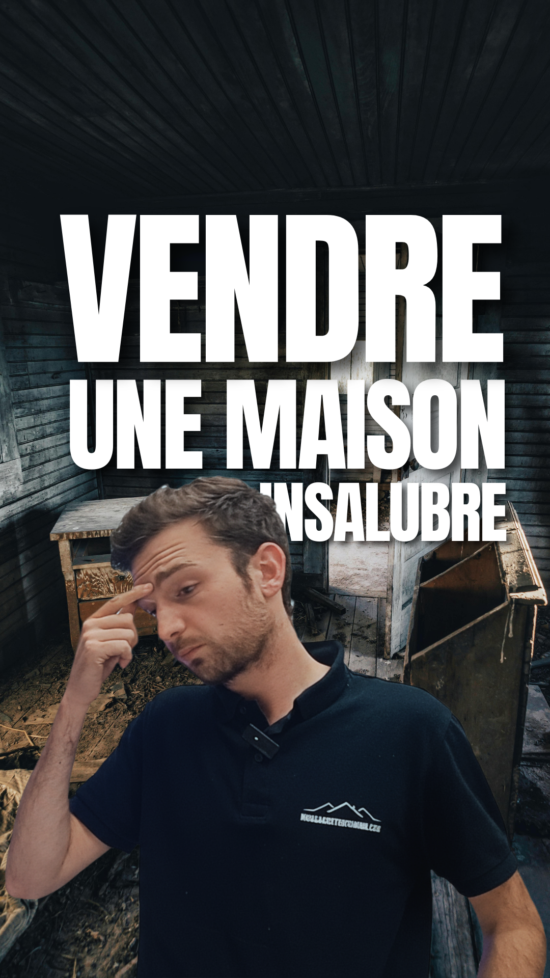 Portfolio contenus vidéo JLHF – thumbnail YouTube maison insalubre